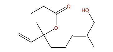 8-Hydroxylinalyl propionate